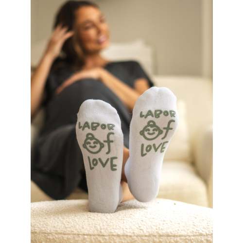 Labor & Delivery Socks | Labor of Love Sage – Kindred Bravely