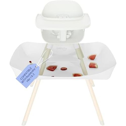 CATCHY - Food Catcher - Compatible with Lalo The Chair High Chair + 11 Other High Chairs - Highchair Sold Separately - Baby & Toddler Food & Mess Catcher - Under High Chair Accessory
