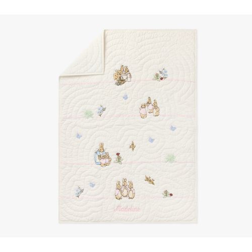 Peter Rabbit™ Flopsy™ Baby Quilt | Pottery Barn Kids