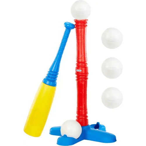 Little Tikes T-Ball Set, Red, 5 Balls, for Toddlers Ages 18+ Months – Amazon Exclusive