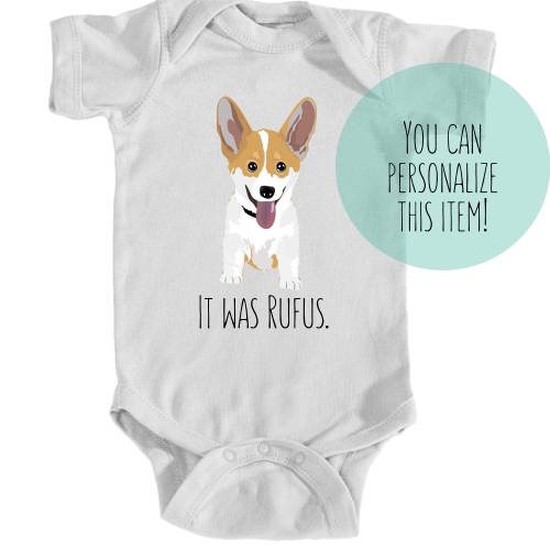 Corgi Baby Onesie