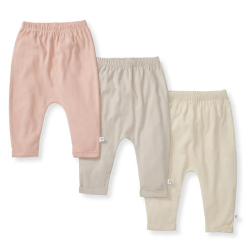 Solid Organic Cotton Baby Pants 3 Pack - Pink Sand – Burt's Bees Baby