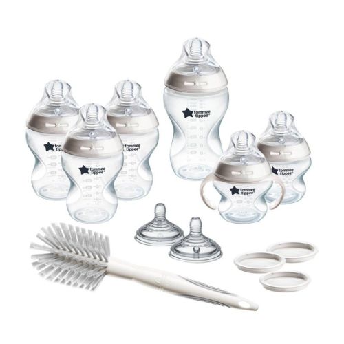 Tommee Tippee Natural Start Grow With Baby Bottle Gift Set - Clear - 12ct