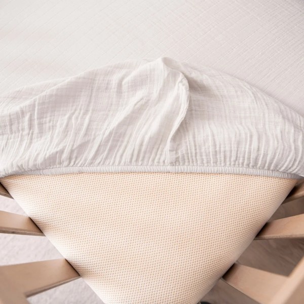 Organic Breathable Muslin Crib Sheets