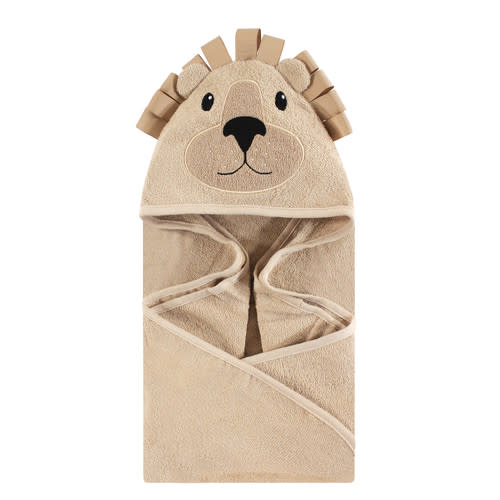 Hudson Baby Animal Face Hooded Towel, Lion | Baby and Toddler Clothes, Accessories and Essentials