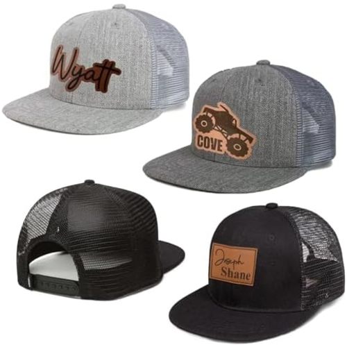 Custom Baseball Cap for Kids Boys Girls, Personalized Snapback Trucker Hats Ball Cap for Baby Toddler Adult Men Women
