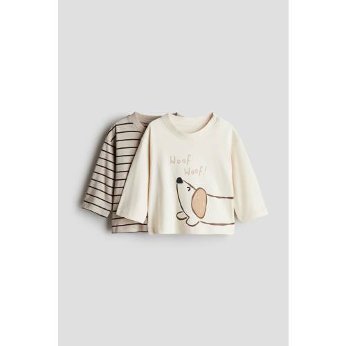 2-pack Long-Sleeved T-shirts 9Months