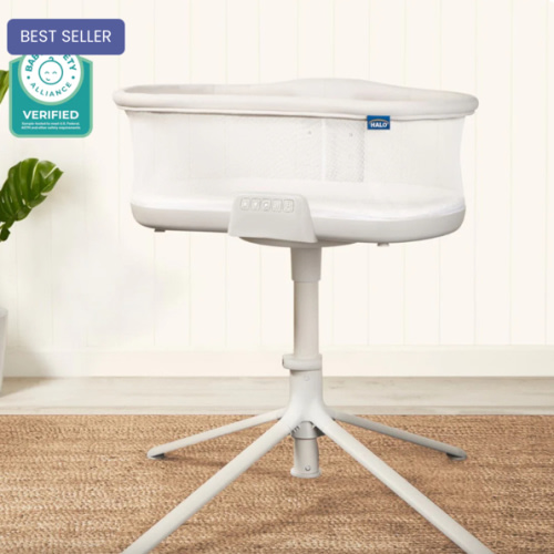 HALO - BassiNest Soothing Swivel Sleeper 3.0S - white/grey