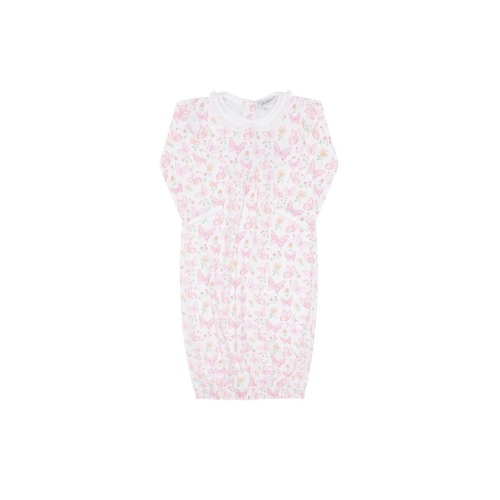 Butterflies Print Gown - Baby, 0-3M