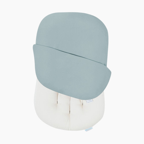 Snuggle Me Organic Infant Lounger + Cover Bundle - Slate