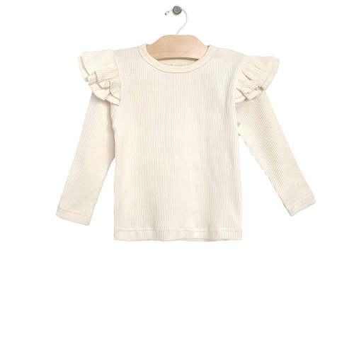 Flutter Sleeve Tee - Natural – The Happy Days Co