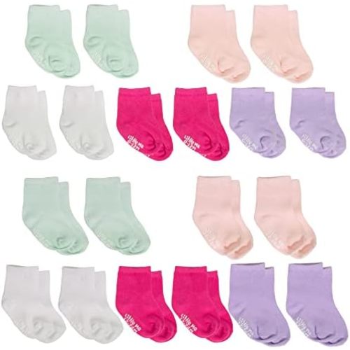 Little Me 20-Pack Newborn Baby Infant & Toddler Unisex Socks, For Baby Girl or Boy, 0-12 & 12-24 Months, Assorted Size Pack