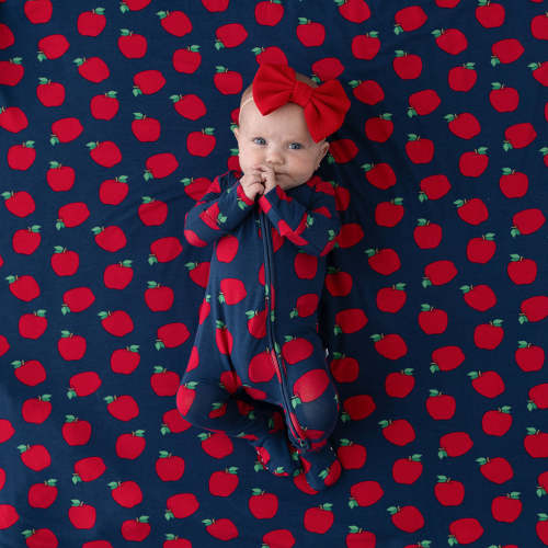 Lilian Footie Zippered One Piece