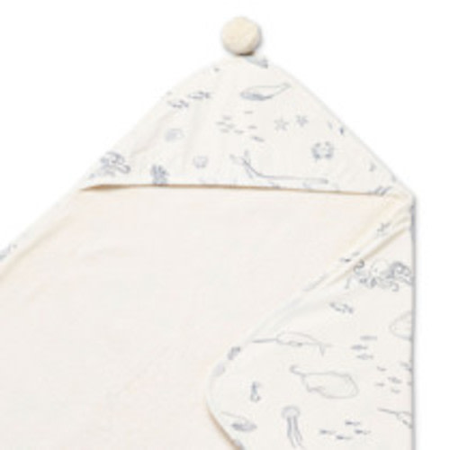 Pehr Life Aquatic Hooded Towel
