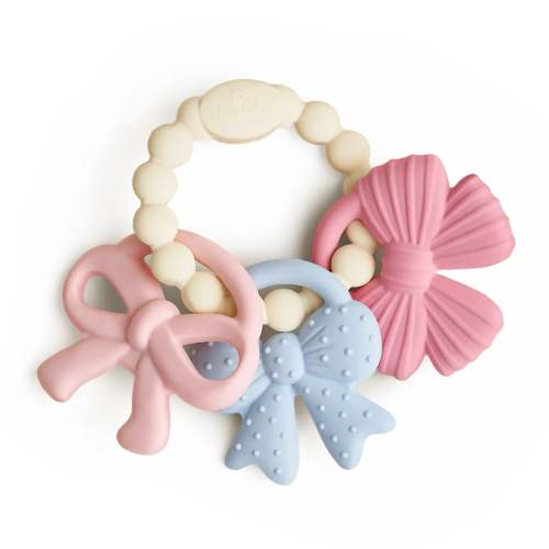 Itzy Trio™ Silicone Teether Bows