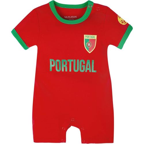 Baby Girl Soccer Clothes Baby Boys Romper Toddler Soccer Outfit Infants Jumpsuit Cute Comfortable 0-24 Months