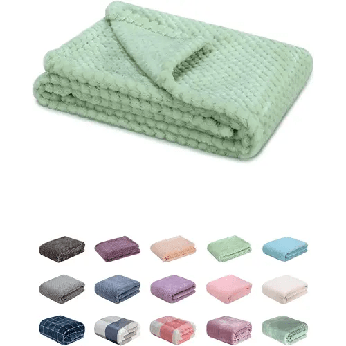 Amazon.com: Fuzzy Blanket or Fluffy Blanket for Baby, Soft Warm Cozy Coral Fleece Toddler, Infant or Newborn Receiving Blanket for Crib, Stroller, Travel, Decorative (28Wx40L, XS-Flint Gray) : WONDER MIRACLE: Baby
