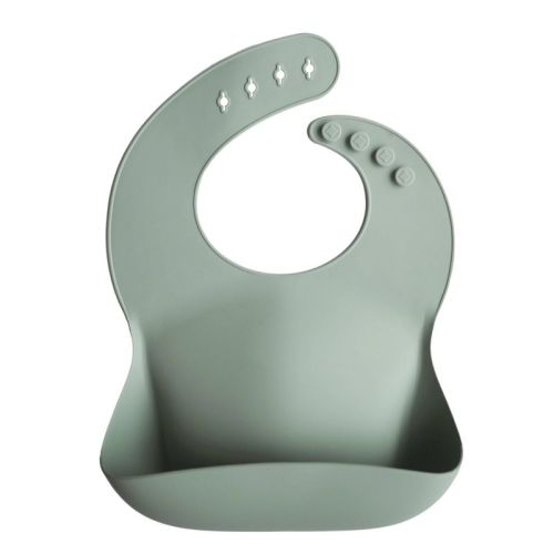 Mushie Silicone Baby Bib - Shifting Sand