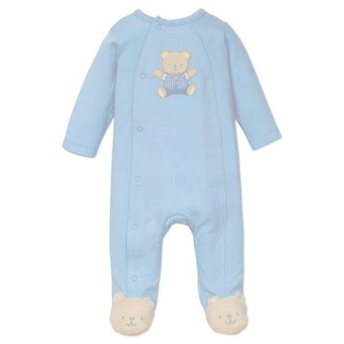 Baby Sleepers Blue Bear One-Piece Footie Pajamas for Boys - 3 Months