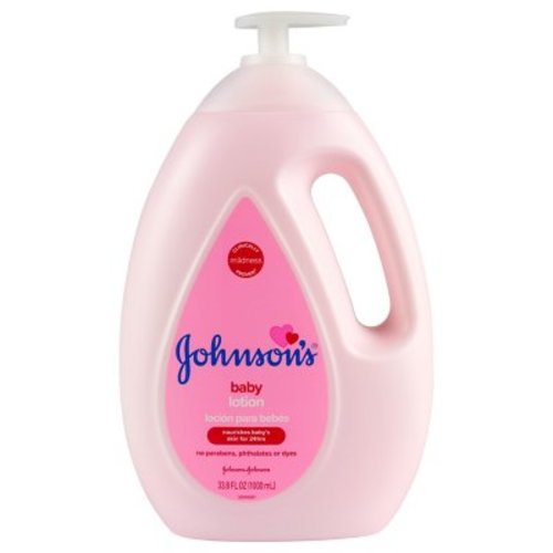 Johnson's Moisturizing Pink Baby Lotion with Coconut Oil 33.8 fl. oz. - Sam's Club