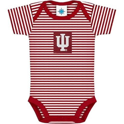 College Baby NCAA Infant Striped Bodysuit