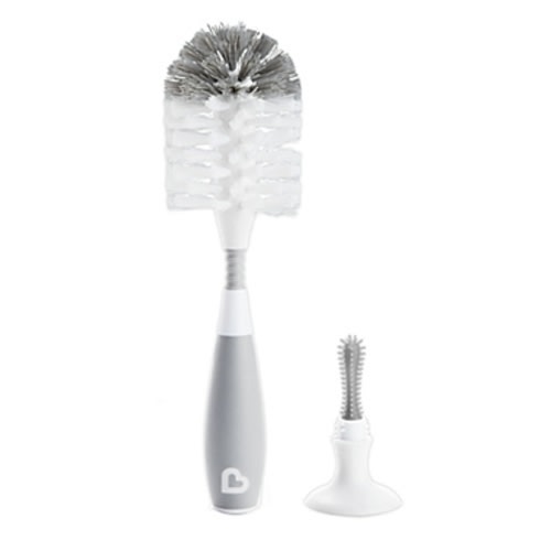 Munchkin® Bristle Baby Bottle Brush in Grey