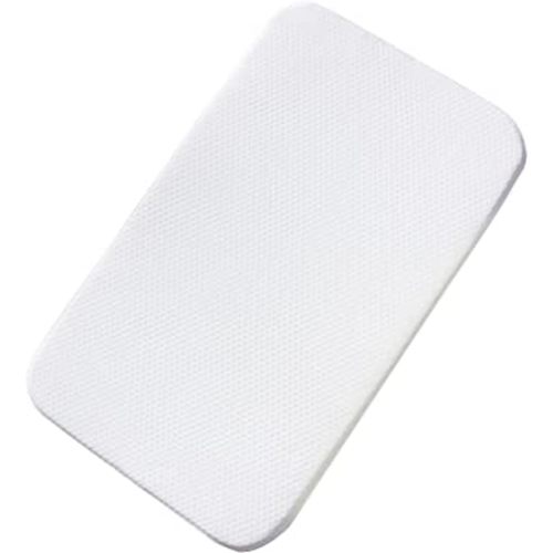 Baby Bassinet Mattress with 100% Breathable Cover, Retangle Waterproof Linning Bassinet Pad for Chicco LullaGo Anywhere Portable/Snuz4pod Bassinet, 15" x 30" x 2"