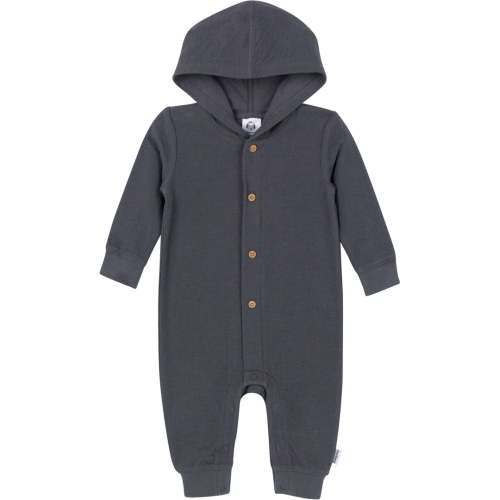 Baby Neutral Charcoal Hooded Romper – Gerber Childrenswear
