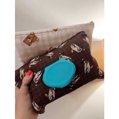 Baby diaper & wipe pouch, baby wipe zipper pouch, baby gift, baby shower gift, mom to be