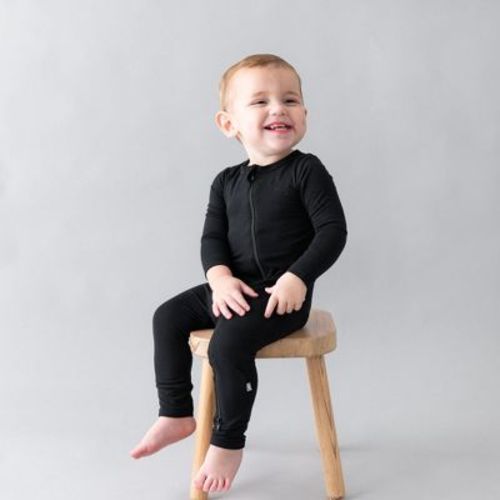 Kyte Baby Zippered Romper In Midnight