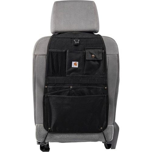 Carhartt Universal Nylon Duck Seat Back Organizer, Black