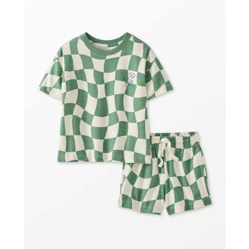 Relaxed Fit T-Shirt & Shorts Set