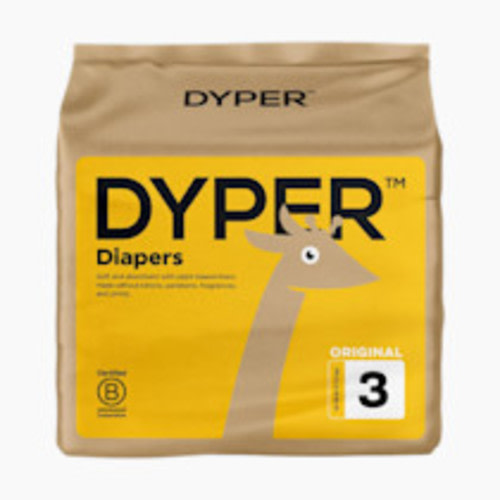 DYPER Simply Kind Diapers - Single Pack - Size 3, 28 Count
