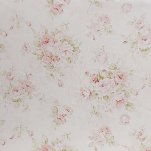 Shabby Chic Watercolor Floral Fitted Crib Sheet | High Cotton Textile