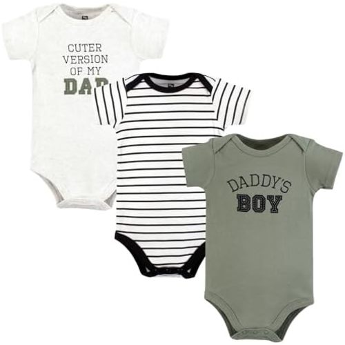 Hudson Baby Unisex Baby Cotton Bodysuits