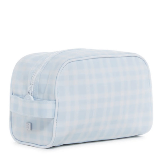 Stow It - Pimlico Plaid Blue Dopp Bag