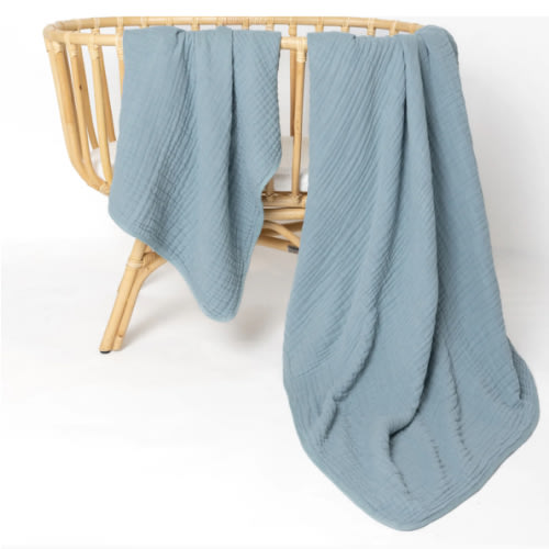 Cloud Muslin™ Quilt - Steel