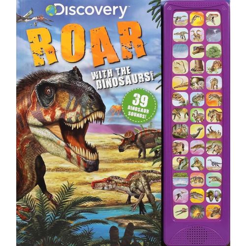 Discovery: Roar with the Dinosaurs! (39-Button Sound Books)