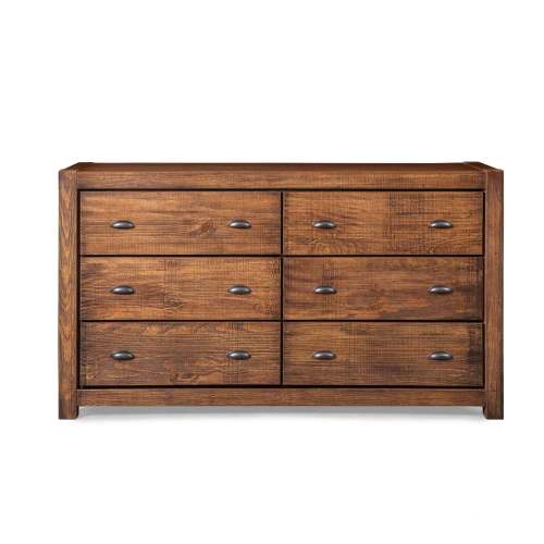 Montauk 6-Drawer Dresser – Grain Wood Furniture