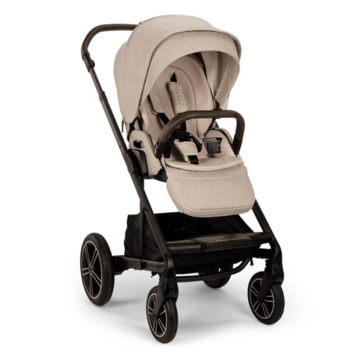 Nuna MIXX Next Stroller w/ Magnetic Buckle Biscotti