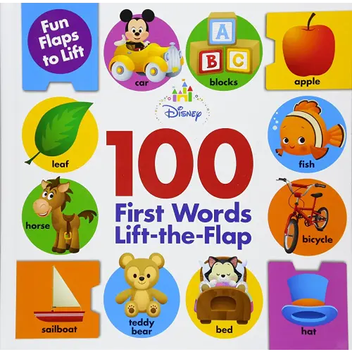 Disney Baby 100 First Words Lift-the-Flap