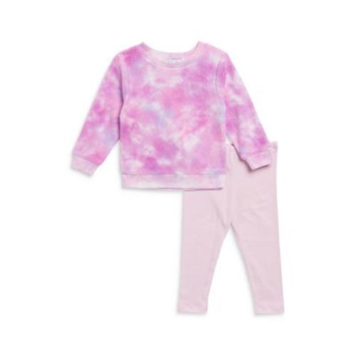 Girls' Faux Sherpa Top & Leggings Set - Baby