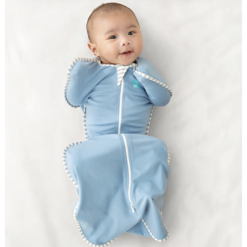 Swaddle Up™ 1.0 TOG Cotton Dusty Blue