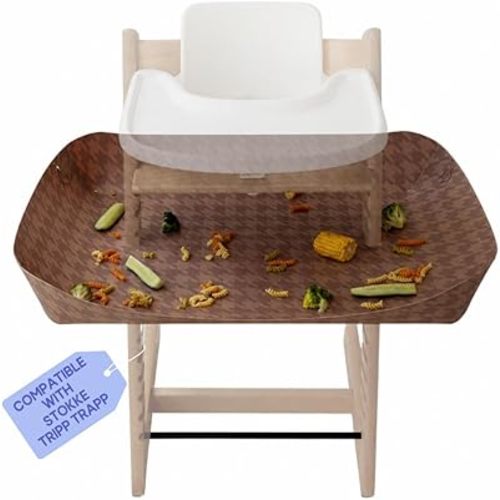 Catchy - The Food and Mess Catcher for the Stokke Tripp Trapp - Catchy Food Catching Accessory for Highchairs - Baby & Toddler Food Mat - High Chair Food Catcher - High Chair Accessories