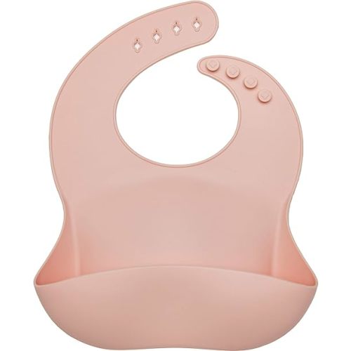 Loulou Lollipop Soft, Waterproof Silicone Feeding Bib
