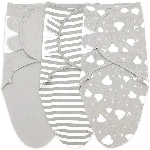 Stephan Baby Non-Skid Silly Socks Made for Walking, Fits 3-12 Months