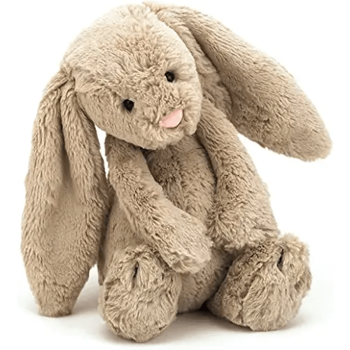 Jellycat Bashful Beige Bunny Stuffed Animal, Medium, 12 inches