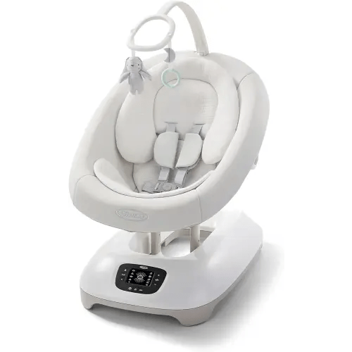 Graco SmartSense Baby Swing with Cry Detection Technology, Soothing Motions and Calming Vibrations, Comfortable Infant Support, Rori