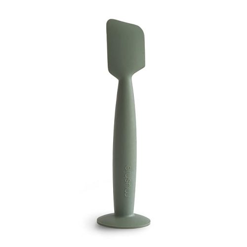 Dried Thyme, mushie Diaper Cream Applicator Soft Silicone with Suction Base