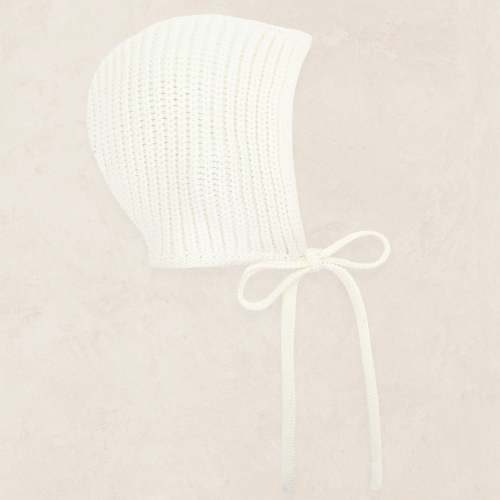 Knit Bonnet - Ivory